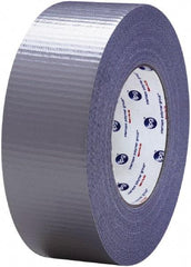 Intertape - 3" x 55m Silver Duct Tape - 11 mil, Rubber Adhesive, Polyethylene Cloth Backing, 20 Lb/ln Tensile Strength, 32°F to 180°F, Series AC36 - Industrial Tool & Supply