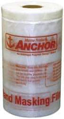 Intertape - 1" Wide x 55 m Long Clear Polyethylene Film Masking Film - Series HMF, 0.47 mil Thick - Industrial Tool & Supply