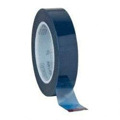 Intertape - 1" Wide x 72 Yd Long Blue Polyester Film Masking Tape - Series 6120, 3.2 mil Thick, 25 In/Lb Tensile Strength - Industrial Tool & Supply