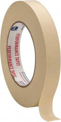 Intertape - 3/4" Wide x 60 Yd Long White Paper Masking Tape - Series PG49, 6.7 mil Thick, 24 In/Lb Tensile Strength - Industrial Tool & Supply