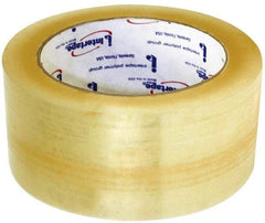 Intertape - 2" x 1640 Yd Clear Rubber Adhesive Sealing Tape - Polypropylene Film Backing, 1.85 mil Thick, 27 Lb Tensile Strength, Series 7100 - Industrial Tool & Supply