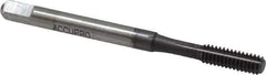 Accupro - #8-32 UNC H5 Thread Limit Bottoming Thread Forming Tap - Powdered Metal High Speed Steel, TiCN Finish, 2-1/8" OAL - Exact Industrial Supply