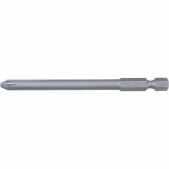 Wiha - #3 Power Bit - 1/4" Drive, 2-3/4" OAL - Industrial Tool & Supply