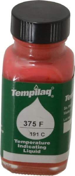 Tempil - 375°F Temp Indicating Liquid - 2 Ounce Container, 191°C - Industrial Tool & Supply