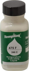 Tempil - 475°F Temp Indicating Liquid - 2 Ounce Container, 246°C - Industrial Tool & Supply