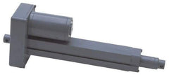 Duff-Norton - 8" Stroke Len, 25% Duty Cycle, 12 Volt, Linear Electromechanical Actuator with Limit Switch - DC Input, 0.37" per Second, 250 Lb Capacity - Industrial Tool & Supply