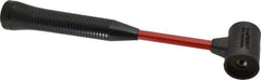 Proto - 1 Lb Head 1-1/2" Face Soft Face Hammer without Faces - 12-1/2" OAL, Fiberglass Handle - Industrial Tool & Supply