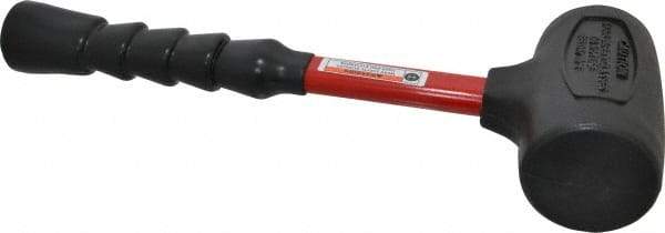 Proto - 48 oz Head 2-7/16" Face Diam Urethane Dead Blow Hammer - 14" OAL, Fiberglass Handle - Industrial Tool & Supply