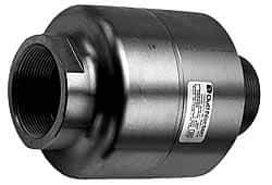 Duff-Norton - 3/8 NPT Right Hand Rotor Thread, 102" Body Length, Dual Ball Bearing, High Pressure, Rotary Union - 100 Max RPM, 10,000 Max psi - Industrial Tool & Supply
