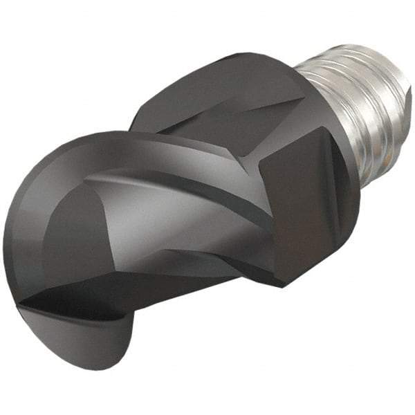 Iscar - MM EBA Grade IC08 Carbide Ball Nose Milling Tip Insert - Uncoated, 2 Flutes, 5/16" Cutting Diam, 0.2" Depth of Cut, 0.39" Extension, 5/32" Cnr Rad, 45° Helix - Industrial Tool & Supply