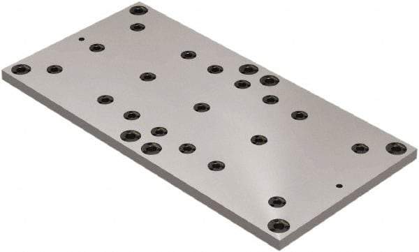 Jergens - 40" Long x 20" Wide Steel Fixture Plate - 1-1/4" Plate Thickness - Industrial Tool & Supply