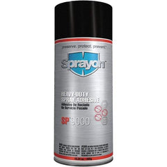 Krylon - 16.25 oz Aerosol White Spray Adhesive - High Tack, 170°F Heat Resistance, High Strength Bond, Flammable, Series SP9000 - Industrial Tool & Supply