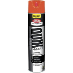Krylon - 25 fl oz Marking Paint - 35 to 71 Sq Ft Coverage, Solvent-Based Formula - Industrial Tool & Supply