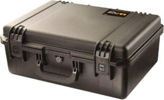 Pelican Products, Inc. - 16" Wide x 8-19/64" High, Clamshell Hard Case - Black, HPX High Performance Resin - Industrial Tool & Supply