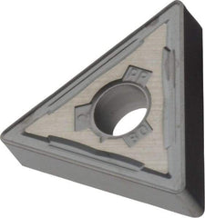 Kennametal - TNMG432 RP Grade KCU10 Carbide Turning Insert - TiAlN Finish, 60° Triangle, 1/2" Inscr Circle, 3/16" Thick, 1/32" Corner Radius - Industrial Tool & Supply