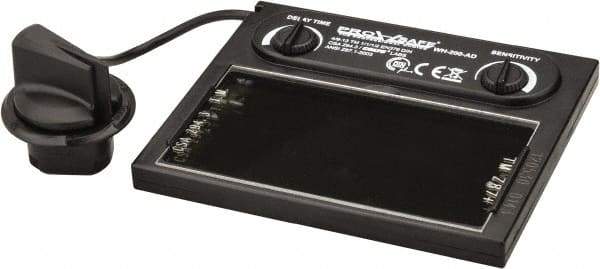 PRO-SAFE - 4.6" Wide x 5.35" High, Auto-Darkening Lens - 0.31" Thick, Clear - Industrial Tool & Supply