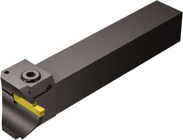 Sandvik Coromant - G123, Left Hand, 0.79" Max Depth of Cut, Indexable Grooving Tool Holder - N123K2-0600-0004-TF Insert Compatibility, 1" Shank Height, 1" Shank Width, 6.3858" OAL - Industrial Tool & Supply