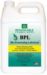 Renewable Lubricants - 1 Gal Bottle Thin Oily Film Penetrant/Lubricant - -22°F to 295°F - Industrial Tool & Supply