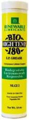 Renewable Lubricants - 14 oz Cartridge Biobased Extreme Pressure Grease - Green, Extreme Pressure & High Temperature, 285°F Max Temp, NLGIG 2, - Industrial Tool & Supply