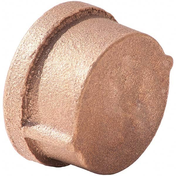 Merit Brass - Brass & Chrome Pipe Fittings Type: Cap Fitting Size: 3 - Industrial Tool & Supply