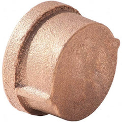 Merit Brass - Brass & Chrome Pipe Fittings Type: Cap Fitting Size: 3 - Industrial Tool & Supply