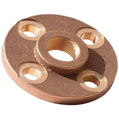 Merit Brass - Brass & Chrome Plated Flanges Style: Companion Pipe Size: 4 (Inch) - Industrial Tool & Supply