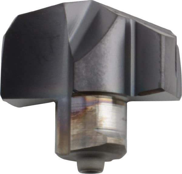 Iscar - Series ICK, 17.5mm Diam Grade IC908 140° Replaceable Drill Tip - Carbide, TiAlN Finish, 17 Seat Size, Through Coolant - Industrial Tool & Supply