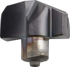 Iscar - Series ICK, 17.5mm Diam Grade IC908 140° Replaceable Drill Tip - Carbide, TiAlN Finish, 17 Seat Size, Through Coolant - Industrial Tool & Supply