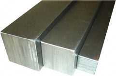 Value Collection - 1-1/2" Square x 6" Long Steel Square Bar - 1018 Steel - Industrial Tool & Supply