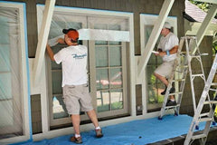 TRIMACO - Medium Weight HDPE Plastic Drop Cloth - 90' x 2', 0.004" Thick, Tape & Drape - Industrial Tool & Supply