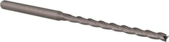 Accupro - 3/32", 1.4" LOC, 1/8" Shank Diam, 3" OAL, 3 Flute, Solid Carbide Square End Mill - Single End, Uncoated, Spiral Flute, 30° Helix, Centercutting, Right Hand Cut, Right Hand Flute, Series Miniature - Industrial Tool & Supply