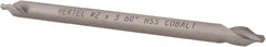 Hertel - #2 Plain Cut 60° Incl Angle Cobalt Combo Drill & Countersink - Industrial Tool & Supply