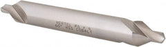 Hertel - #6 Plain Cut 60° Incl Angle Cobalt Combo Drill & Countersink - Industrial Tool & Supply