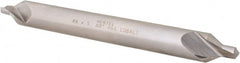 Hertel - #6 Plain Cut 60° Incl Angle Cobalt Combo Drill & Countersink - Industrial Tool & Supply