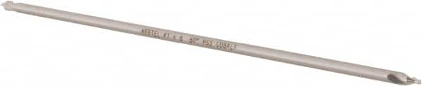 Hertel - #1 Plain Cut 60° Incl Angle Cobalt Combo Drill & Countersink - Industrial Tool & Supply