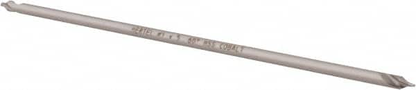 Hertel - #1 Plain Cut 60° Incl Angle Cobalt Combo Drill & Countersink - Industrial Tool & Supply