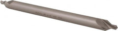 Hertel - #5 Plain Cut 60° Incl Angle High Speed Steel Combo Drill & Countersink - Industrial Tool & Supply