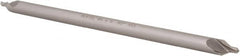 Hertel - #4 Plain Cut 60° Incl Angle High Speed Steel Combo Drill & Countersink - Industrial Tool & Supply