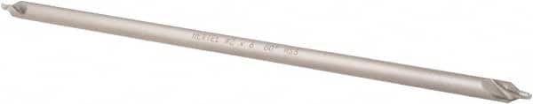 Hertel - #2 Plain Cut 60° Incl Angle High Speed Steel Combo Drill & Countersink - Industrial Tool & Supply