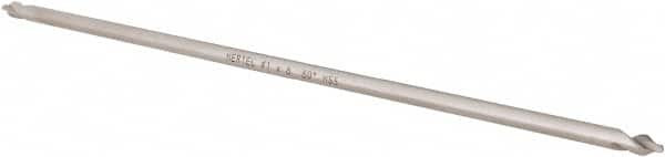 Hertel - #1 Plain Cut 60° Incl Angle High Speed Steel Combo Drill & Countersink - Industrial Tool & Supply