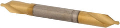 Hertel - #0 Plain Cut 60° Incl Angle High Speed Steel Combo Drill & Countersink - Industrial Tool & Supply