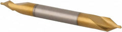 Hertel - #2/0 Plain Cut 60° Incl Angle High Speed Steel Combo Drill & Countersink - Industrial Tool & Supply