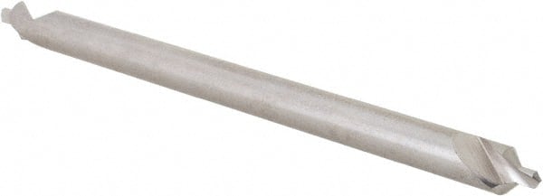 Hertel - #4-1/2 Plain Cut 90° Incl Angle High Speed Steel Combo Drill & Countersink - Industrial Tool & Supply
