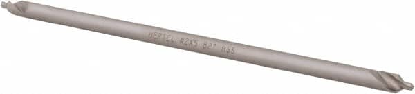 Hertel - #2 Plain Cut 82° Incl Angle High Speed Steel Combo Drill & Countersink - Industrial Tool & Supply