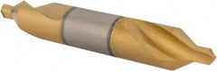 Hertel - #4-1/2 Plain Cut 60° Incl Angle High Speed Steel Combo Drill & Countersink - Industrial Tool & Supply