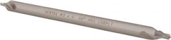 Hertel - #3 Plain Cut 60° Incl Angle Cobalt Combo Drill & Countersink - Industrial Tool & Supply