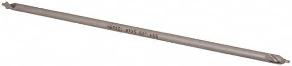 Hertel - #1 Plain Cut 82° Incl Angle High Speed Steel Combo Drill & Countersink - Industrial Tool & Supply
