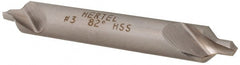 Hertel - #3 Plain Cut 82° Incl Angle High Speed Steel Combo Drill & Countersink - Industrial Tool & Supply