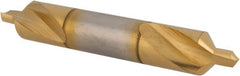 Hertel - #4 Plain Cut 90° Incl Angle High Speed Steel Combo Drill & Countersink - Industrial Tool & Supply
