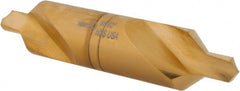 Hertel - #8 Plain Cut 82° Incl Angle High Speed Steel Combo Drill & Countersink - Industrial Tool & Supply